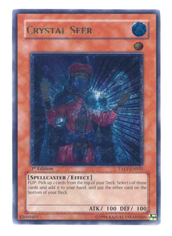 Crystal Seer - TAEV-EN031 - Ultimate Rare - 1st Edition