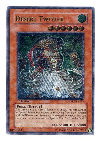 Desert Twister - TAEV-EN034 - Ultimate Rare - 1st Edition