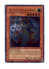 Celestia, Lightsworn Angel - LODT-EN024 - Ultimate Rare - 1st Edition