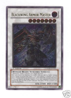 Blackwing Armor Master - CRMS-EN041 - Ultimate Rare - 1ere edition // Crimson Crisis - CRMS