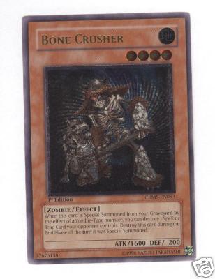 Bone Crusher - CRMS-EN083 - Ultimate Rare - 1st Edition