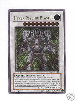 Hyper Psychic Blaster - CRMS-EN042 - Ultimate Rare - 1st Edition