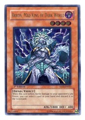 Brron, Mad King of Dark World - EEN-EN022 - Ultimate Rare - 1st Edition