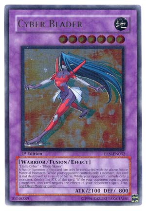 Cyber Blader - EEN-EN032 - Ultimate Rare - 1st Edition