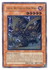 Goldd, Wu-Lord of Dark World - EEN-EN024 - Ultimate Rare - 1st Edition