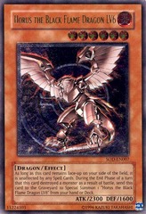 Horus the Black Flame Dragon LV6 - SOD-EN007 - Ultimate Rare - 1st Edition