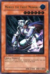 Mobius the Frost Monarch - SOD-EN022 - Ultimate Rare - 1st Edition