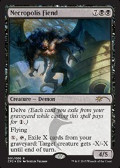 Necropolis Fiend - Foil