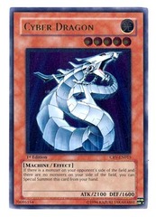 Cyber Dragon - Ultimate - CRV-EN015 - Ultimate Rare - 1st Edition