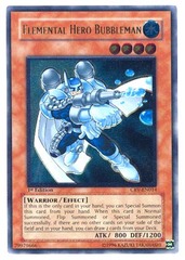 Elemental Hero Bubbleman - CRV-EN014 - Ultimate Rare - 1st Edition