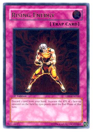 Rising Energy - CRV-EN056 - Ultimate Rare - 1st Edition