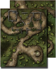 GameMastery Flip-Mat: Swamp