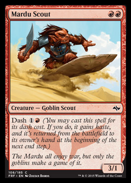 Mardu Scout - Foil