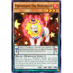 Performapal Fire Mufflerlion - SECE-EN001 - Common - 1st Edition