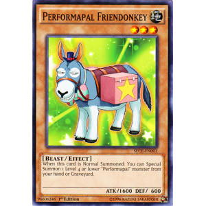 Performapal Friendonkey - SECE-EN003 - Common - 1st Edition