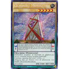 Qliphort Monolith - SECE-EN020 - Secret Rare - 1st Edition