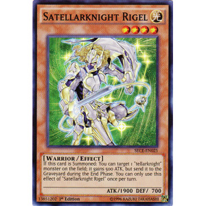Satellarknight Rigel - SECE-EN025 - Super Rare - 1st Edition