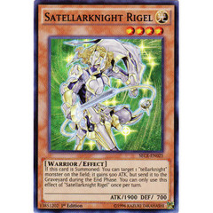 Satellarknight Rigel - SECE-EN025 - Super Rare - 1st Edition