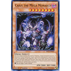 Caius the Mega Monarch - SECE-EN035 - Ultra Rare - 1st Edition