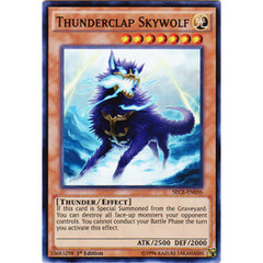 Thunderclap Skywolf - SECE-EN036 - Super Rare - 1st Edition