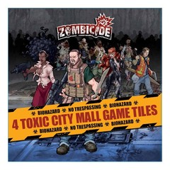 Zombicide 4 Toxic City Mall Tile Pack