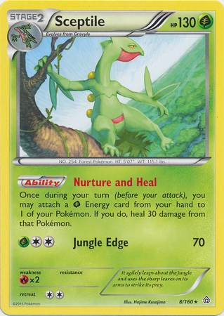 Sceptile - 8/160 - Rare