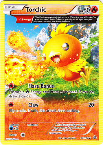 Torchic - 26/160 - Uncommon