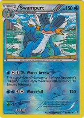 Swampert - 35/160 - Rare - Reverse Holo