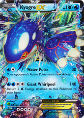 Kyogre-EX - 54/160 - Holo Rare EX