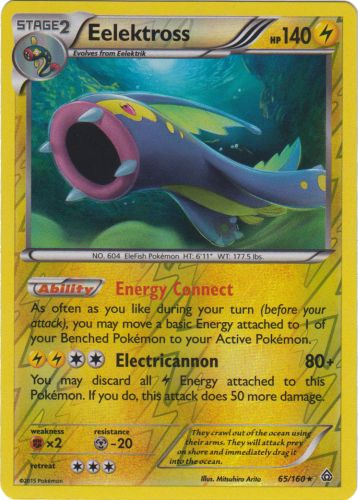 Eelektross - 65/160 - Holo Rare - Reverse Holo