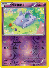 Nidoran (F) - 66/160 - Common - Reverse Holo