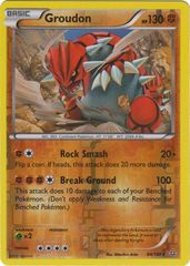 Groudon - 84/160 - Rare - Reverse Holo