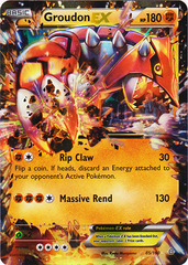 Groudon-EX - 85/160 - Holo Rare EX