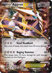 Aggron EX - 93/160 - Holo Rare EX