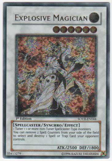 Explosive Magician - SOVR-EN044 - Ultimate Rare - 1st Edition