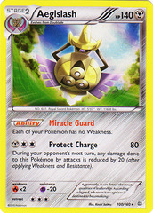 Aegislash - 100/160 - Holo Rare