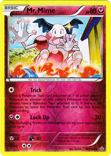 Mr. Mime - 101/160 - Uncommon - Reverse Holo