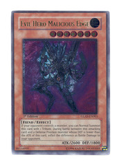 Evil Hero Malicious Edge - GLAS-EN003 - Ultimate Rare - 1st Edition