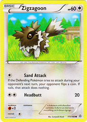 Zigzagoon - 111/160 - Common