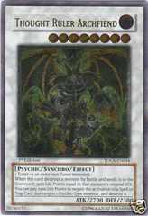 Thought Ruler Archfiend - TDGS-EN044 - Ultimate Rare - 1st Edition