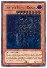 Destiny Hero - Dogma - POTD-EN014 - Ultimate Rare - 1st Edition