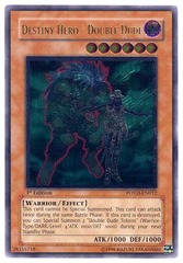 Destiny Hero - Double Dude - POTD-EN012 - Ultimate Rare - 1st Edition