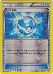 Dive Ball - 125/160 - Uncommon - Reverse Holo