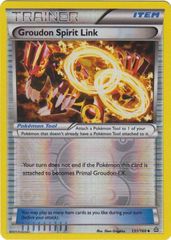 Groudon Spirit Link - 131/160 - Uncommon - Reverse Holo