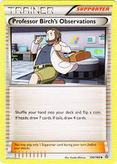 Professor Birch's Observations - 134/160 - XY Primal Clash Uncommon