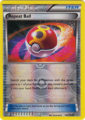 Repeat Ball - 136/160 - Uncommon - Reverse Holo