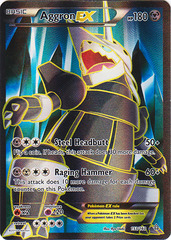 Aggron EX - 153/160 - Full Art Ultra Rare