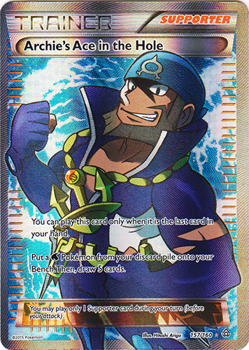 Archies Ace in the Hole - 157/160 - Full Art Ultra Rare