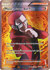 Maxie's Hidden Ball Trick - 158/160 - Full Art Ultra Rare