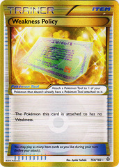 Weakness Policy - 164/160 - Secret Rare